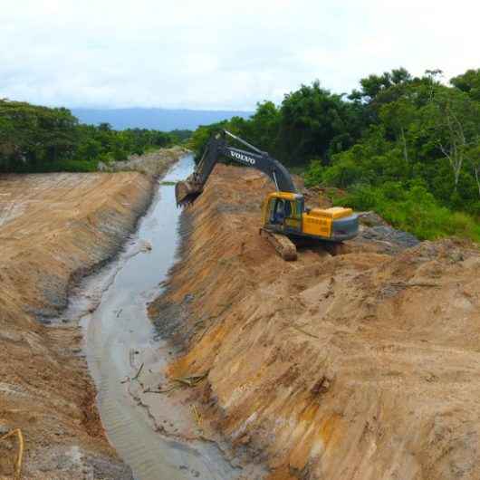 Prefeitura já implantou 4 km de canal de drenagem na Região do Perequê-Mirim