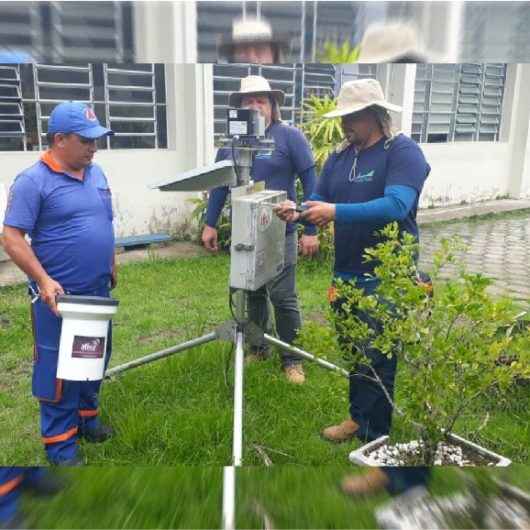 Pluviômetros instalados em Caraguatatuba passam por manutenção técnica