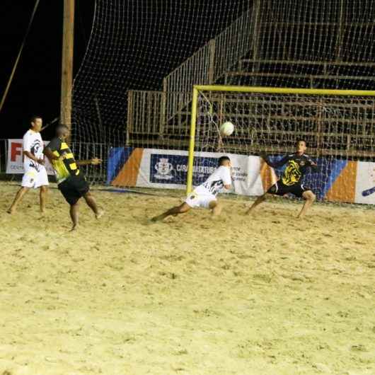 Torneio de Beach Soccer tem disputas acirradas na Arena Verão Esportiva 2020