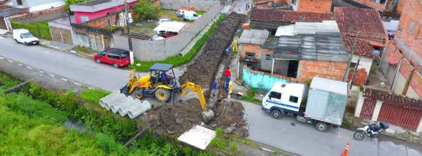 Sesep finaliza instalação de nova rede de drenagem no Tinga