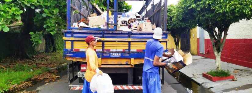 Caraguatatuba aumenta em 600% reaproveitamento de materiais durante os três últimos anos