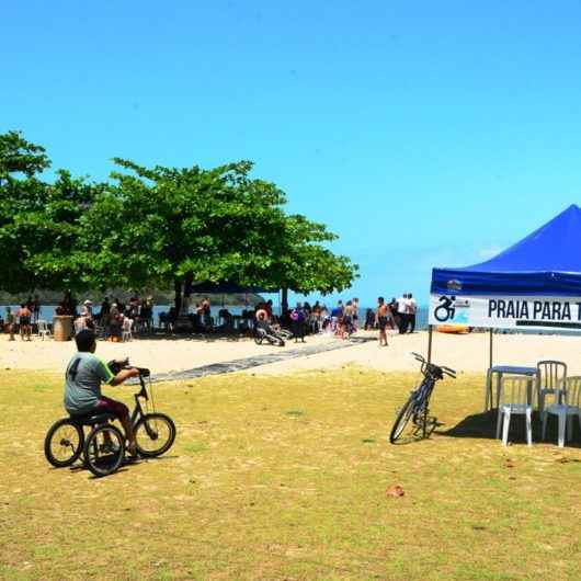 Programa Praia Acessível entra em clima de Carnaval na sexta-feira (21/02)