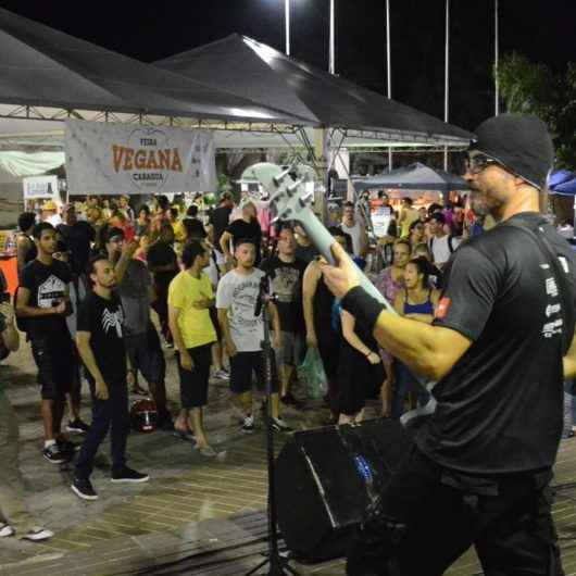 Praça do Caiçara recebe 3ª edição da Feira Vegana de Caraguatatuba