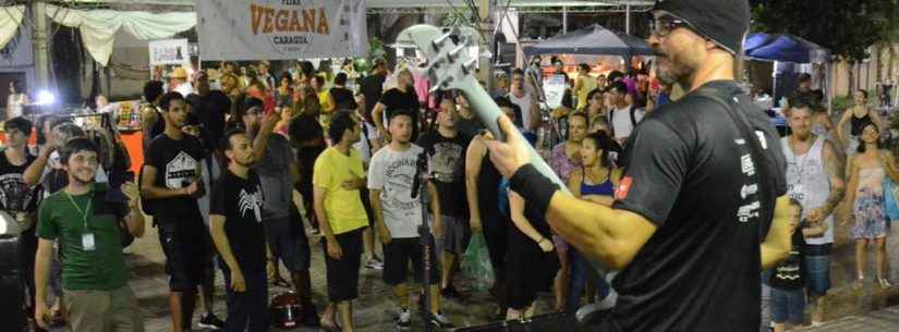 Praça do Caiçara recebe 3ª edição da Feira Vegana de Caraguatatuba