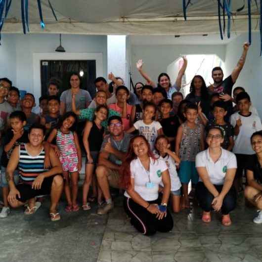 Banco de Alimentos de Caraguatatuba promove momentos de interação com a Casa Beija-Flor