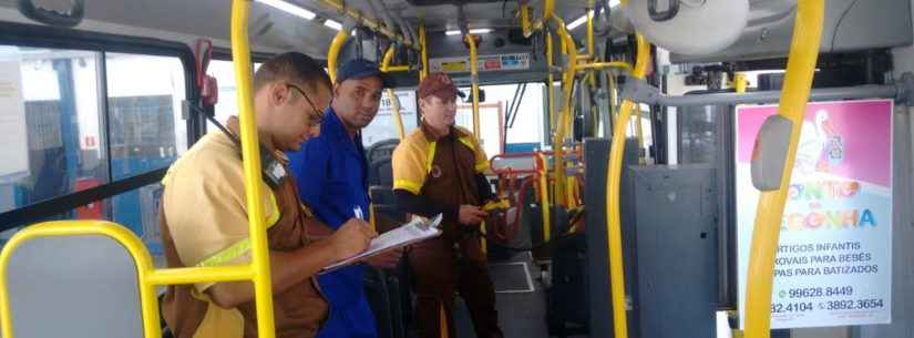 Prefeitura de Caraguatatuba realiza vistoria anual nos ônibus da Praiamar