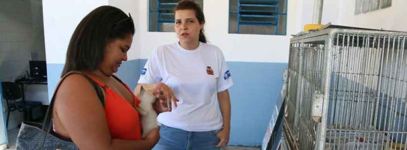 CCZ de Caraguatatuba realiza feira de adoção com 32 pets neste sábado (14)