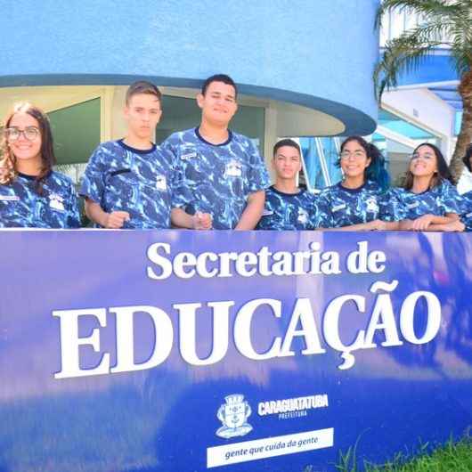Integrantes da Guarda Mirim de Caraguatatuba iniciam atividades como jovens aprendizes