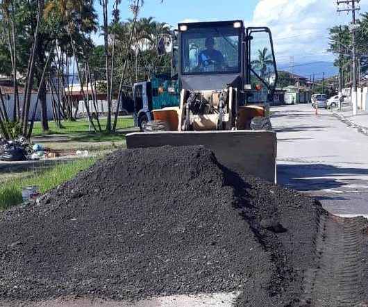 Jardim Jaqueira recebe nivelamento com fresado de asfalto