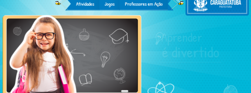 Rede municipal de ensino de Caraguatatuba retoma ano letivo com atividades digitais e impressas