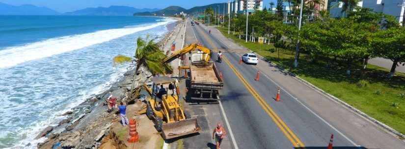 Prefeitura de Caraguatatuba cobra no MPF ações emergenciais do DER na orla da Massaguaçu