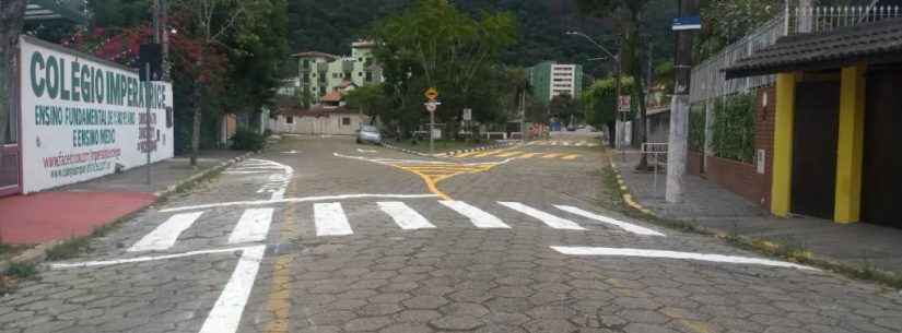 Prefeitura reforça sinalização em ruas da região central da cidade