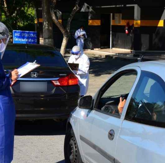 Barreira Sanitária de Caraguatatuba aborda mais de 1,5 mil veículos no ‘feriadão’