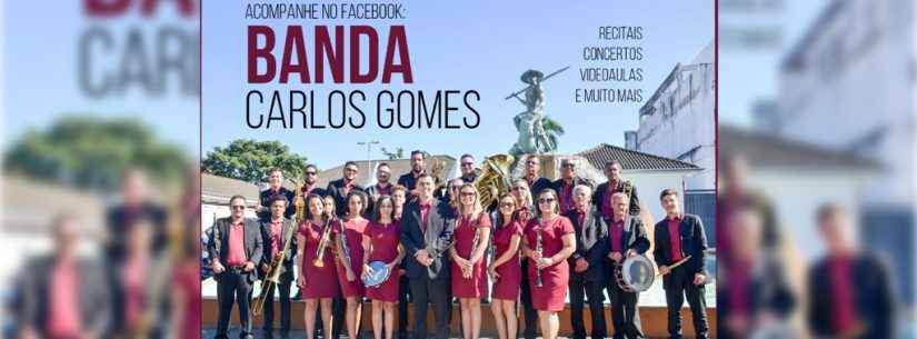 Banda Municipal Carlos Gomes faz concertos on-line durante isolamento social