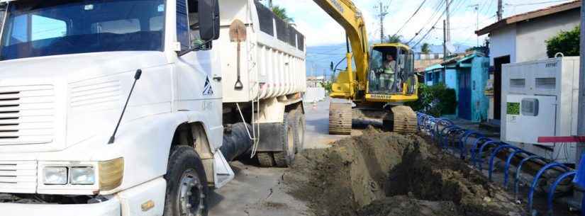 Obras de drenagem e repavimentação no Barranco Alto entram na reta final