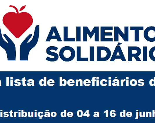 Confira a lista de beneficiários do 4º lote de cestas do Programa “Alimento Solidário”