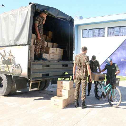 2 mil pessoas ainda não retiraram as cestas do Programa “Alimento Solidário” em Caraguatatuba