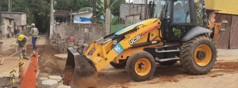 Obras de esgoto no Rio do Ouro para beneficiar 160 pessoas são concluídas