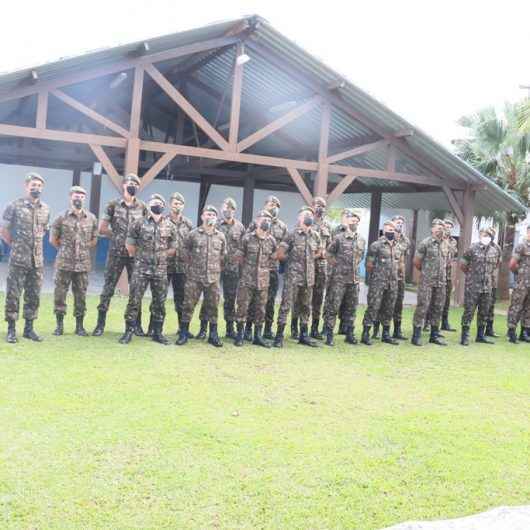 Militares do Exército Brasileiro chegam a Caraguatatuba para ajudar em ações de combate à Covid-19