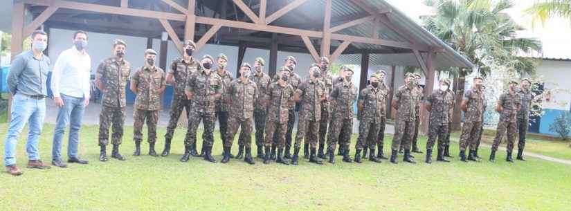 Militares do Exército Brasileiro chegam a Caraguatatuba para ajudar em ações de combate à Covid-19