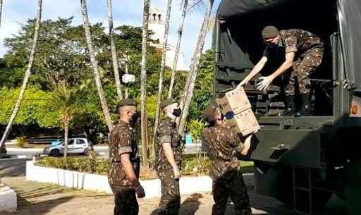 Operação Covid-19: Caraguatatuba recebe apoio social e de serviços públicos do Exército Brasileiro