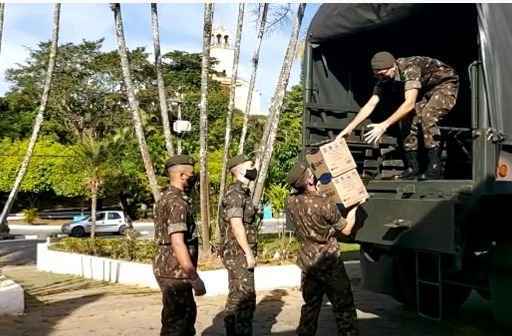 Operação Covid-19: Caraguatatuba recebe apoio social e de serviços públicos do Exército Brasileiro