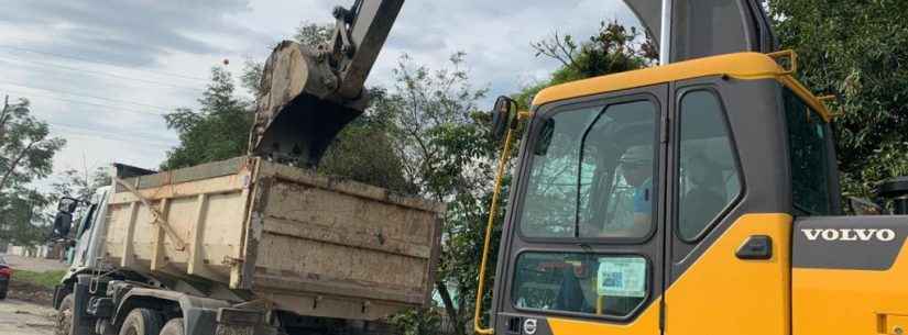 Serviços de prevenção de enchentes continuam no Jardim Jaqueira