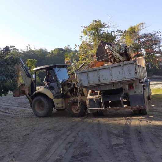 Prefeitura realiza varrição e Operação Bota-fora na Mococa