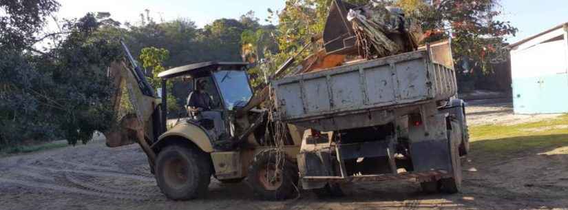 Prefeitura realiza varrição e Operação Bota-fora na Mococa