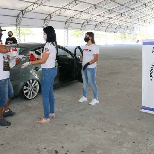 Pedágio Solidário arrecada mais de 960 Kg de alimentos