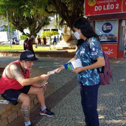 Prefeitura segue trabalho de conscientização sobre uso de máscaras em ruas e comércios da cidade