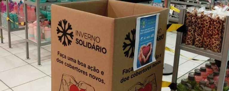 Participe da Campanha ‘Inverno Solidário’ e aqueça quem mais precisa