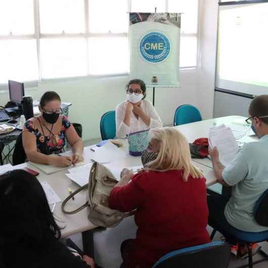 Conselho Municipal de Educação e UNCME/SP se reúnem para revisão do Regimento Interno