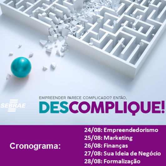 Sebrae/SP oferece cursos gratuitos do Programa Descomplique para empreendedores de Caraguatatuba