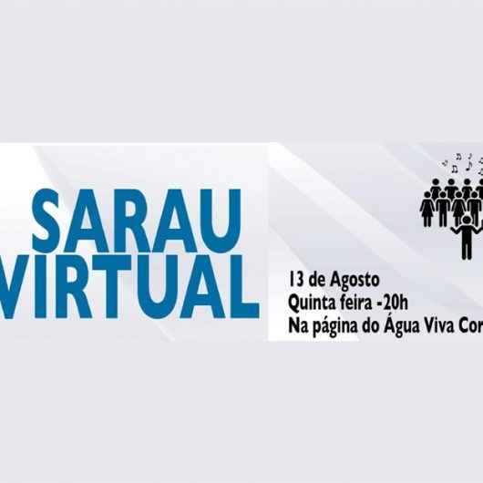 Água Viva Coral promove ‘Sarau Virtual’ nesta quinta-feira