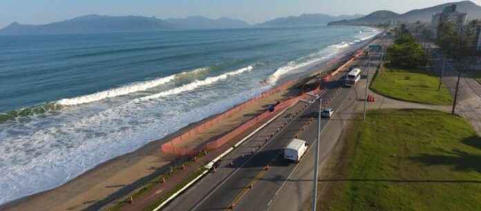 DER inicia obras de contenção na orla do Massaguaçu