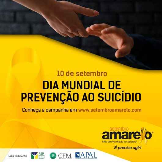 Setembro Amarelo – Mês de Prevenção ao Suicídio