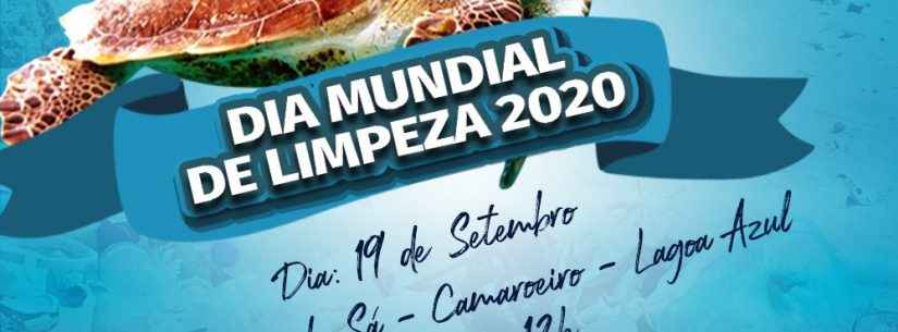 No Dia Mundial da Limpeza (19), voluntários realizam ações nas praias e mar de Caraguatatuba