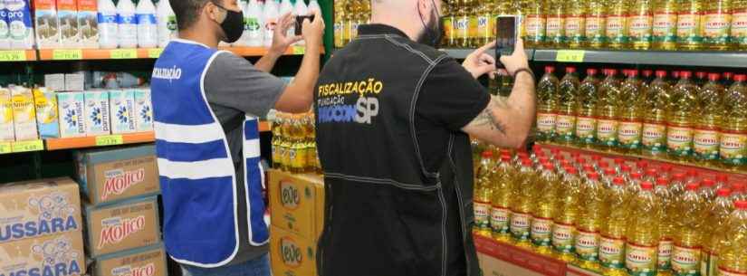 Procon notifica quatro supermercados de Caraguatatuba após encontrar irregularidades