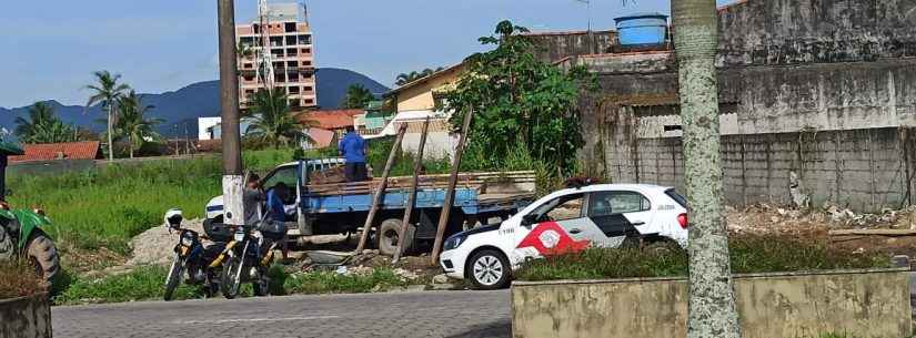 Prefeitura de Caraguatatuba impede tentativa de invasão de área pública na Avenida da Praia