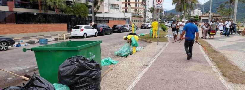 Virada do ano tem cerca de 500 mil pessoas em Caraguatatuba