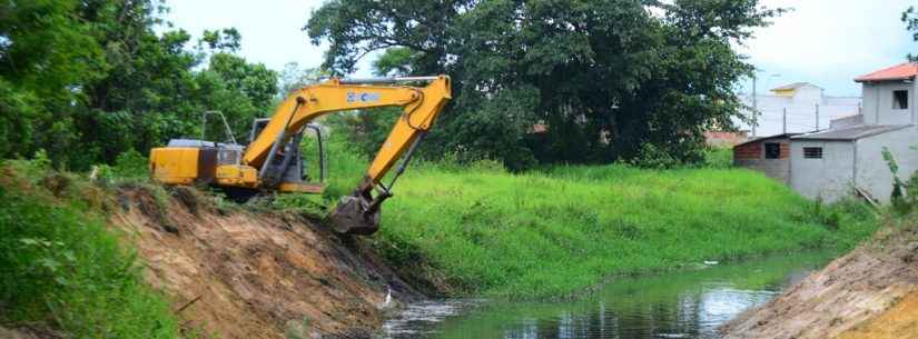 Prefeitura continua com força tarefa de limpeza de rios e córregos no Pegorelli