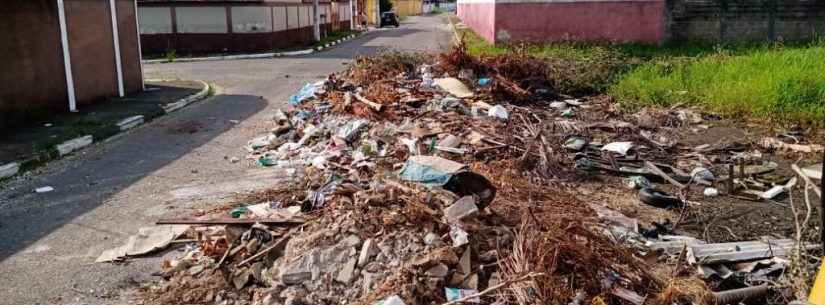Prefeitura recolhe 30 toneladas de resíduos descartados irregularmente no Barranco Alto