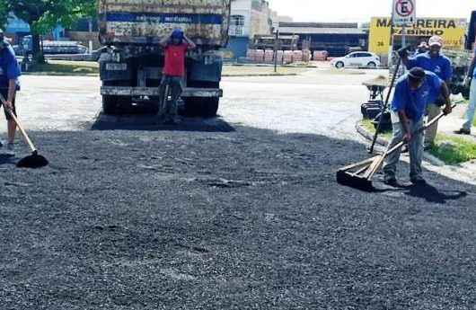 Prefeitura de Caraguatatuba realiza melhorias nas ruas do Pontal Santamarina e Jardim Santa Rosa