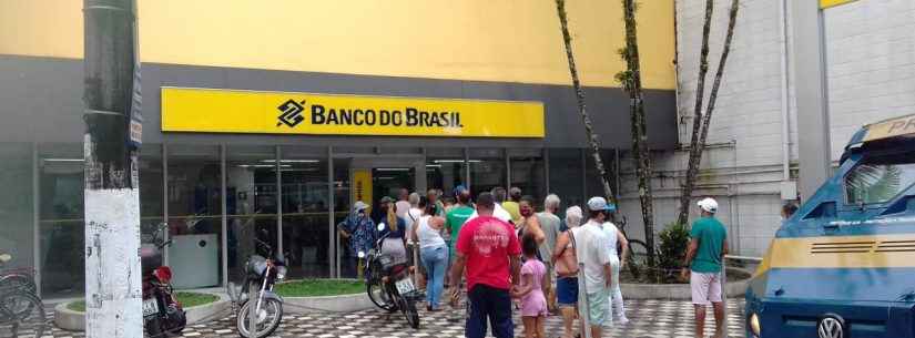 Prefeitura Caraguatatuba notifica banco por não seguir protocolo de distanciamento entre os clientes