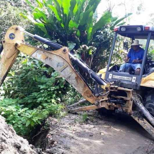 Prefeitura de Caraguatatuba recupera margens da Estrada do Rio Claro