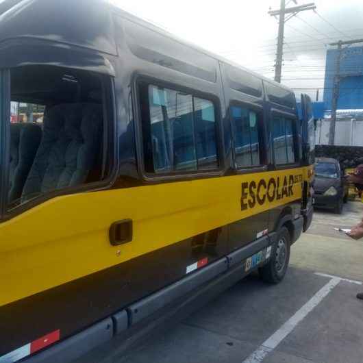 Prefeitura de Caraguatatuba fiscaliza transporte escolar e prática de protocolos sanitários