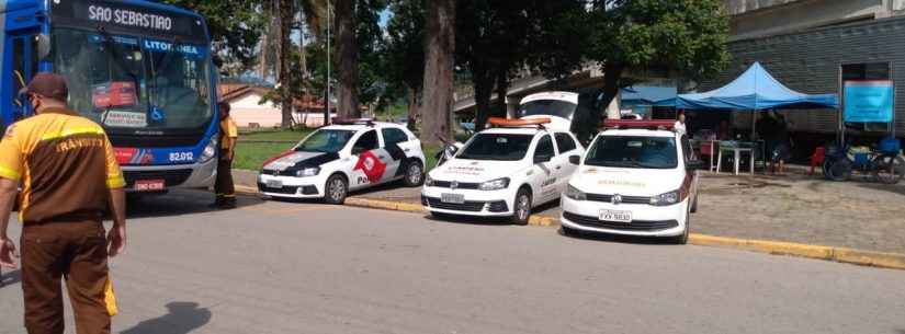 Prefeitura de Caraguatatuba apoia fiscalização da Artesp contra  transporte clandestino na rodoviária