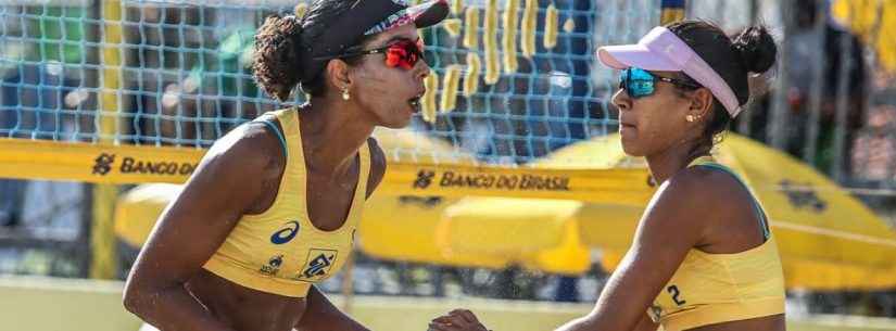 Três atletas do vôlei de praia de Caraguatatuba estão entre as melhores duplas brasileiras