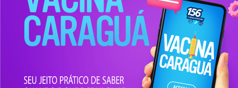 Uma semana após lançamento, aplicativo Vacina Caraguá tem 4.558 cadastros